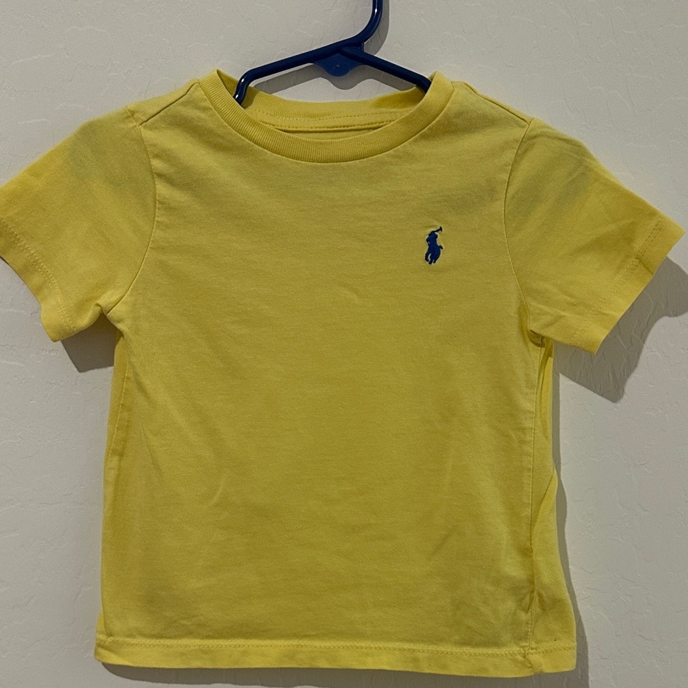 Ralph Lauren Yellow Short Sleeve Tee